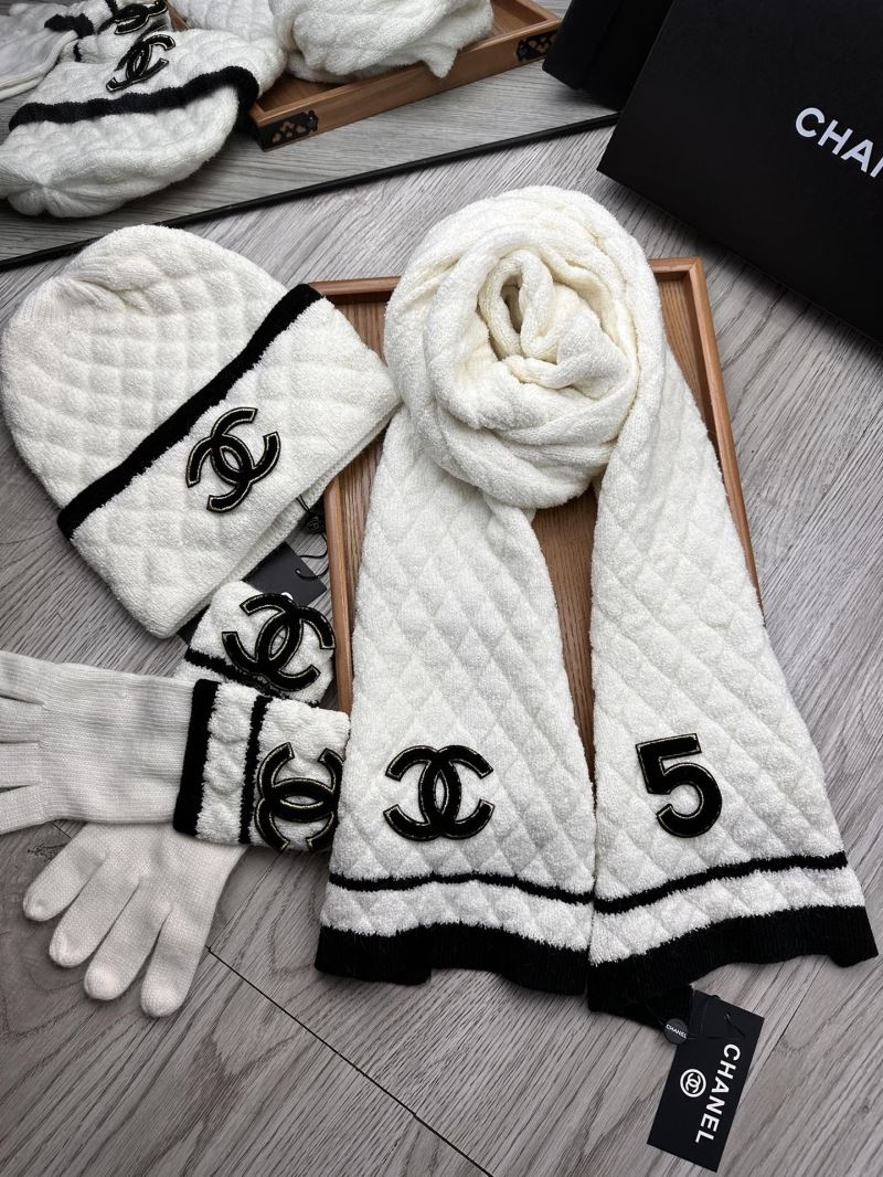 Chanel Caps Scarfs